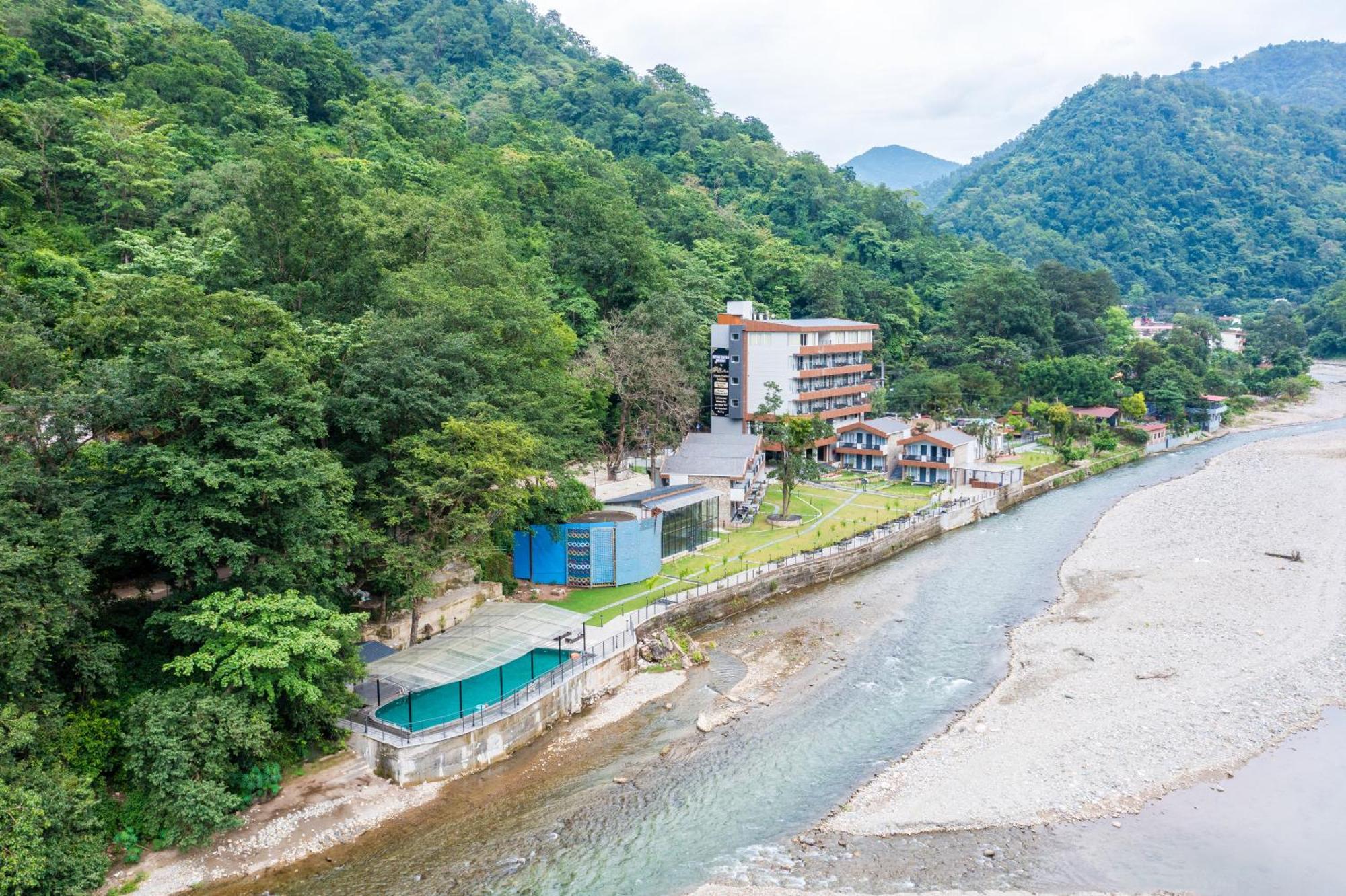 Dls Divine River Resort And Spa, Rišikéš Exteriér fotografie