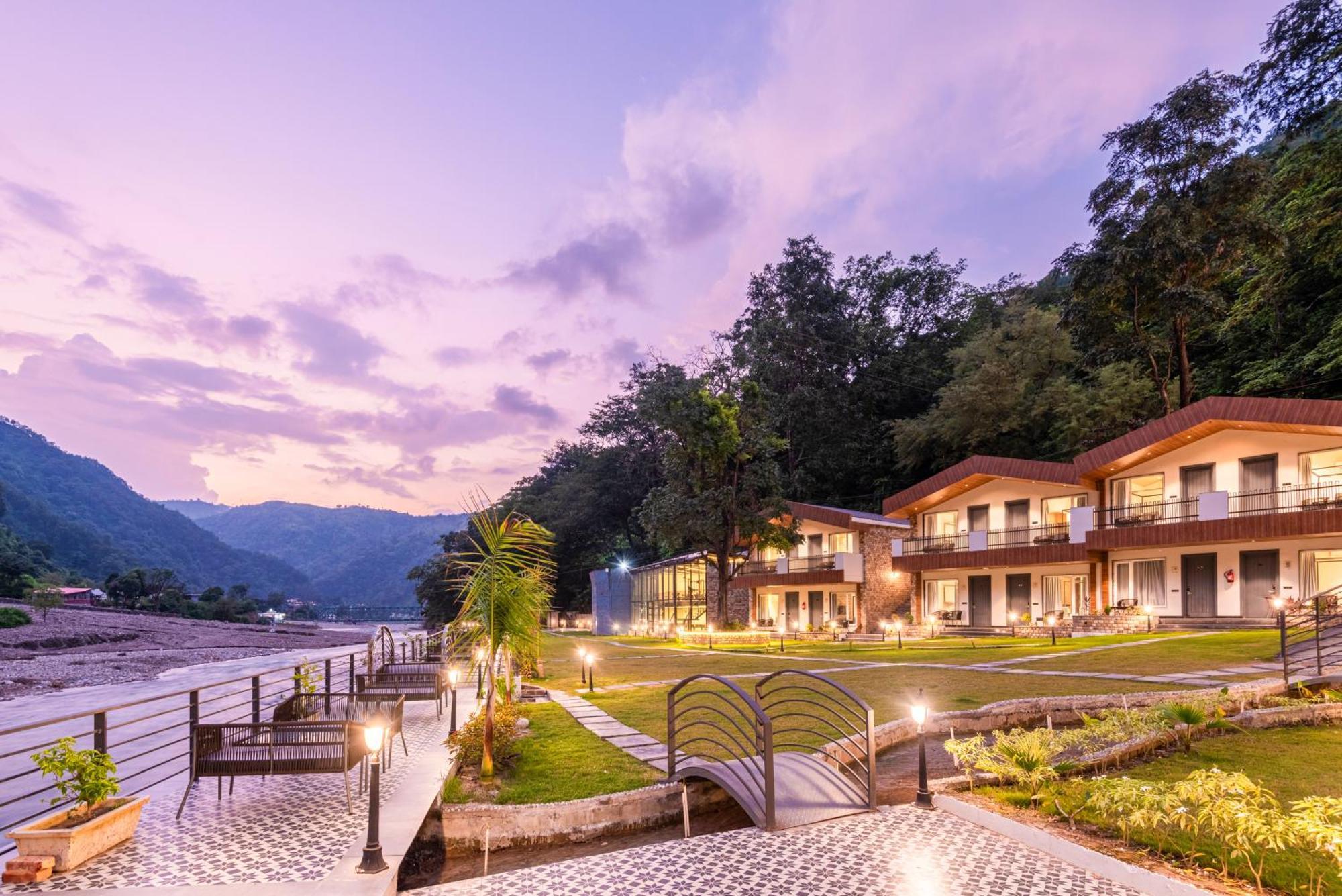Dls Divine River Resort And Spa, Rišikéš Exteriér fotografie