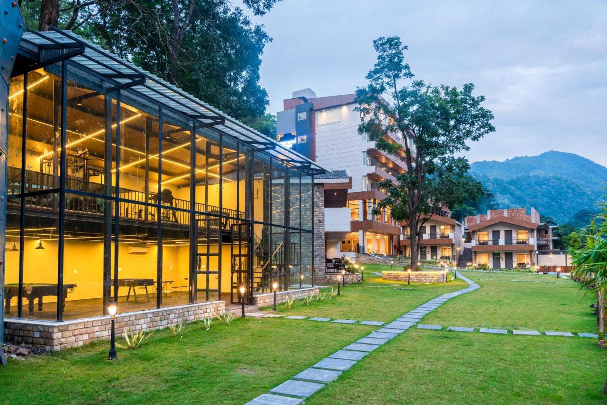 Dls Divine River Resort And Spa, Rišikéš Exteriér fotografie
