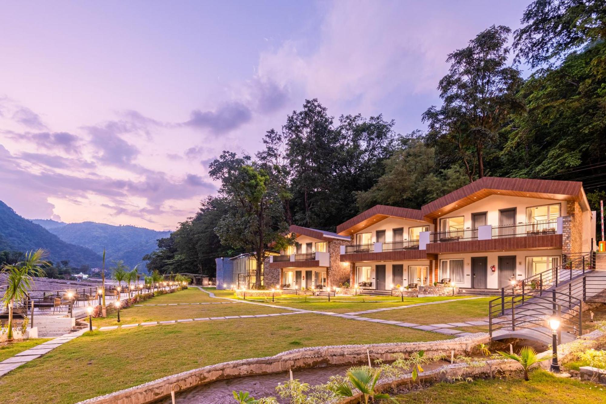 Dls Divine River Resort And Spa, Rišikéš Exteriér fotografie