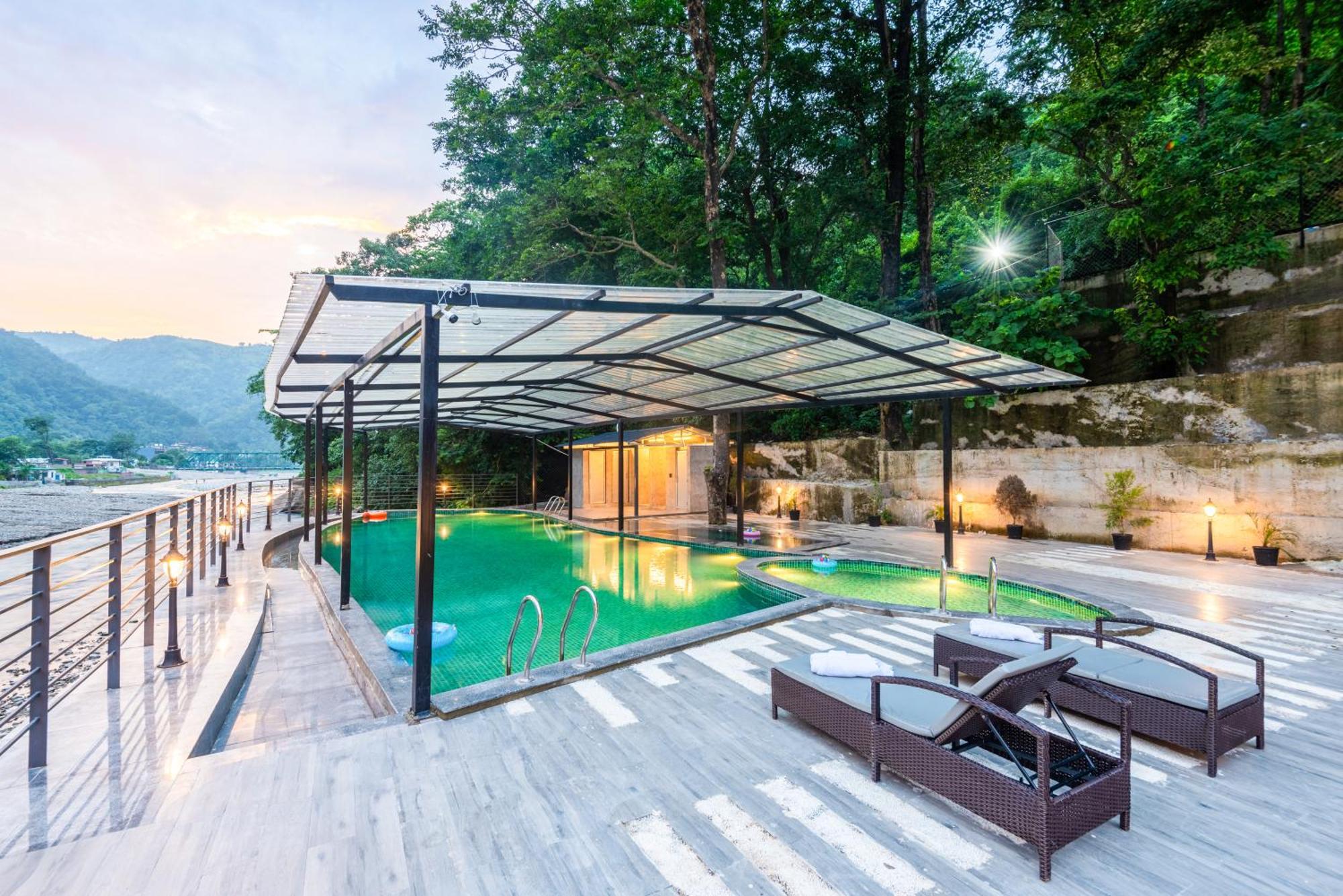Dls Divine River Resort And Spa, Rišikéš Exteriér fotografie