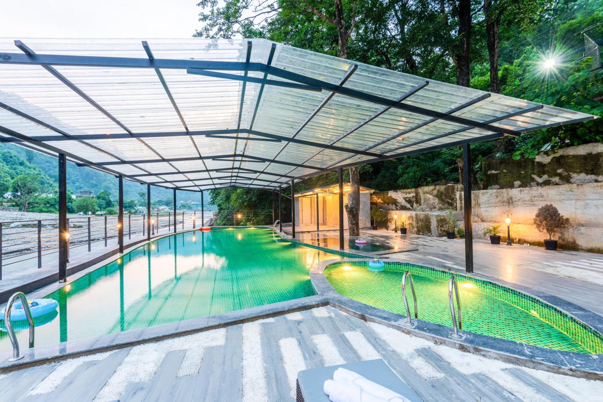 Dls Divine River Resort And Spa, Rišikéš Exteriér fotografie